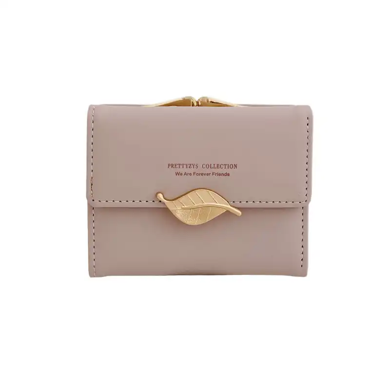 کیف پول زنانه پرتیزس طرح برگ کد 2020009