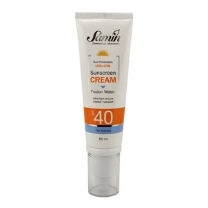 کرم ضد آفتاب فیوژن واتر کودک ثمین مدل kids spf40 حجم 50 میلی لیتر