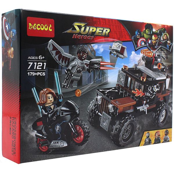 ساختنی دکول مدل Super Heroes 7121 ساختنی دکول مدل Super Heroes 7121