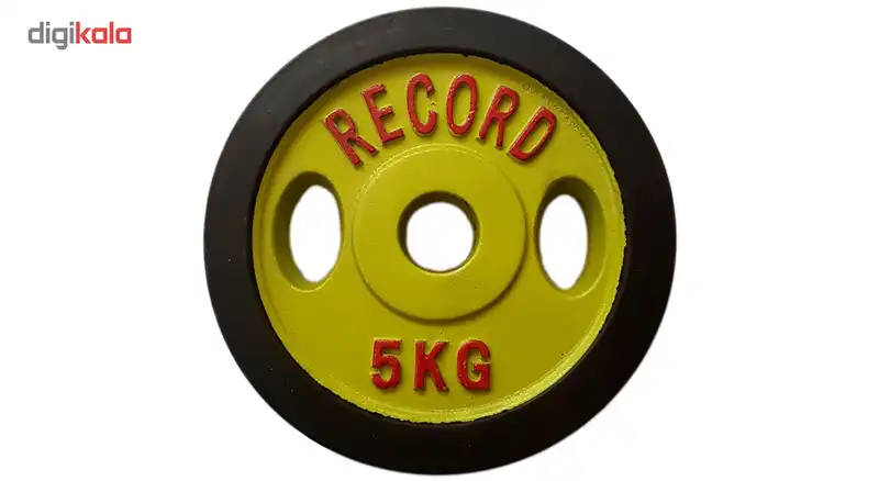 وزنه هالتر خانگی 5 کیلویی مدل R5 - دو عددی