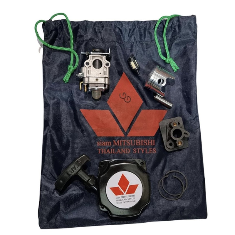 علف زن پشتی میتسوبیشی مدل BG430A به همراه الحاقی روتیواتور