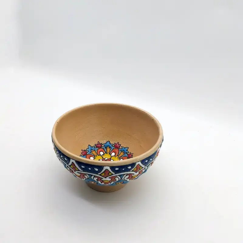 کاسه میناکاری سفالی کد 20