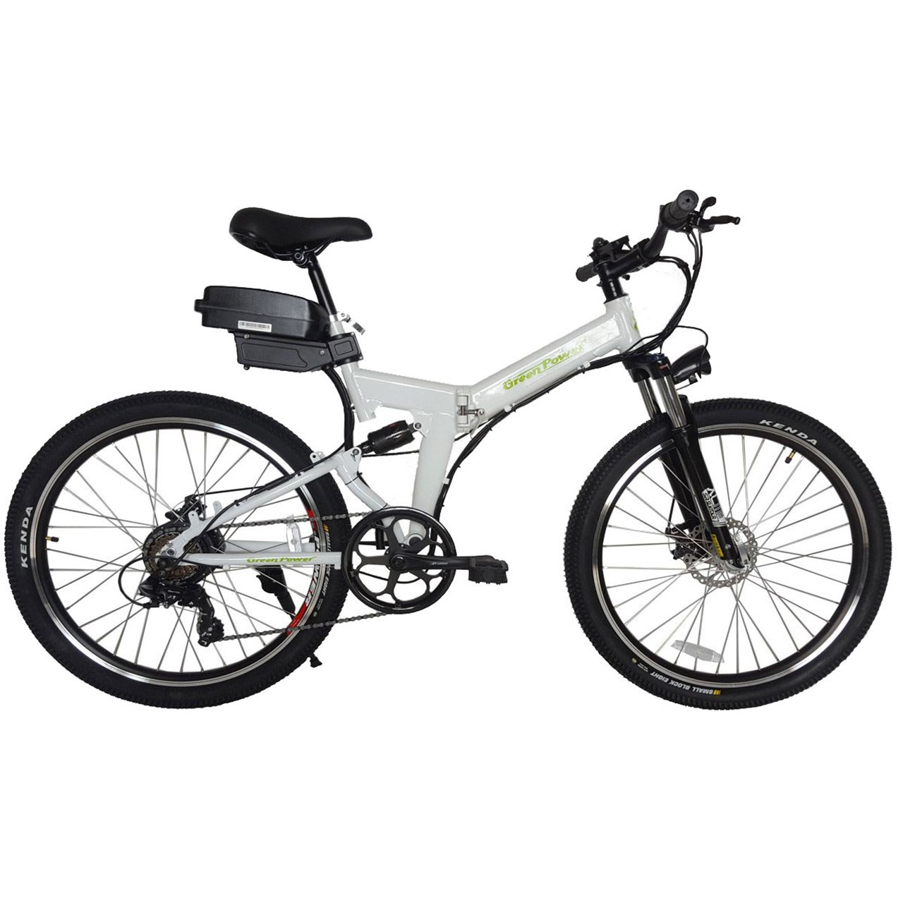 دوچرخه برقی گرین پاور مدل EB-14W سایز 26