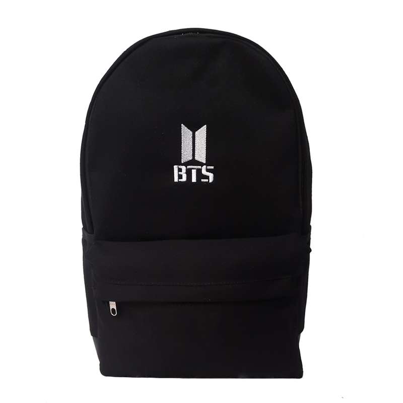 کوله پشتی طرح BTS مدل کتان کد KK-1100