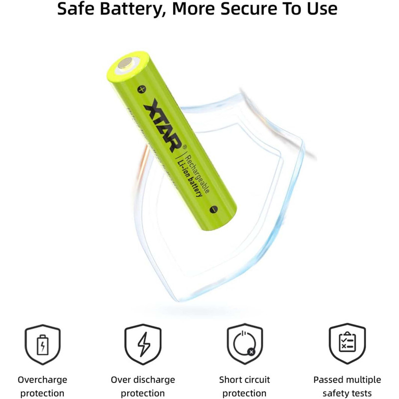 شارژر باتری اکستار مدل LC4 به همراه چهار عدد باتری قلم اکستار