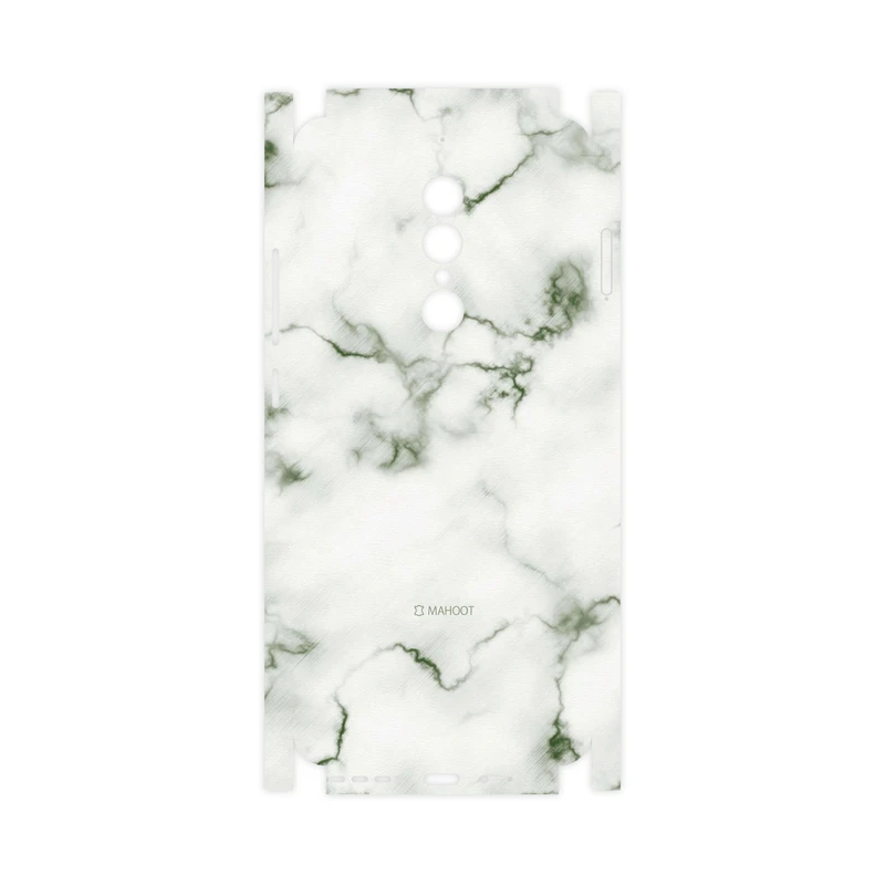 برچسب پوششی ماهوت مدل Blanco-Smoke-Marble-FullSkin مناسب برای گوشی موبایل جی ال ایکس Shahin