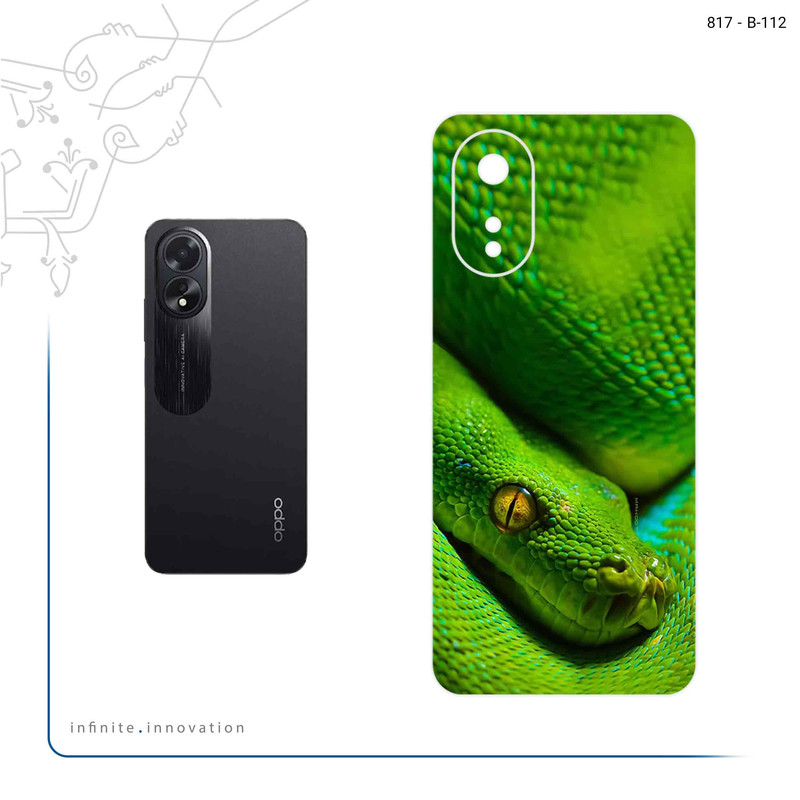 برچسب پوششی ماهوت مدل Snake مناسب برای گوشی موبایل اپو A38