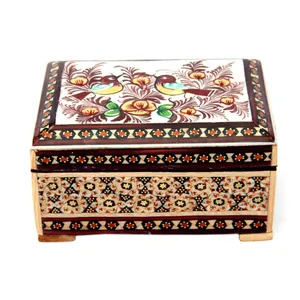جعبه خاتم کاری گالری مند کد MKH59