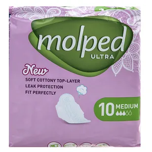 نوار بهداشتی مولپد مدل Ultra Medium بسته 10 عددی