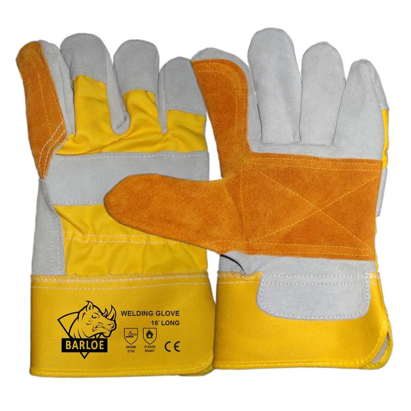 دستکش ایمنی کف دوبل بارلو مدل H820 بسته 10 جفتی