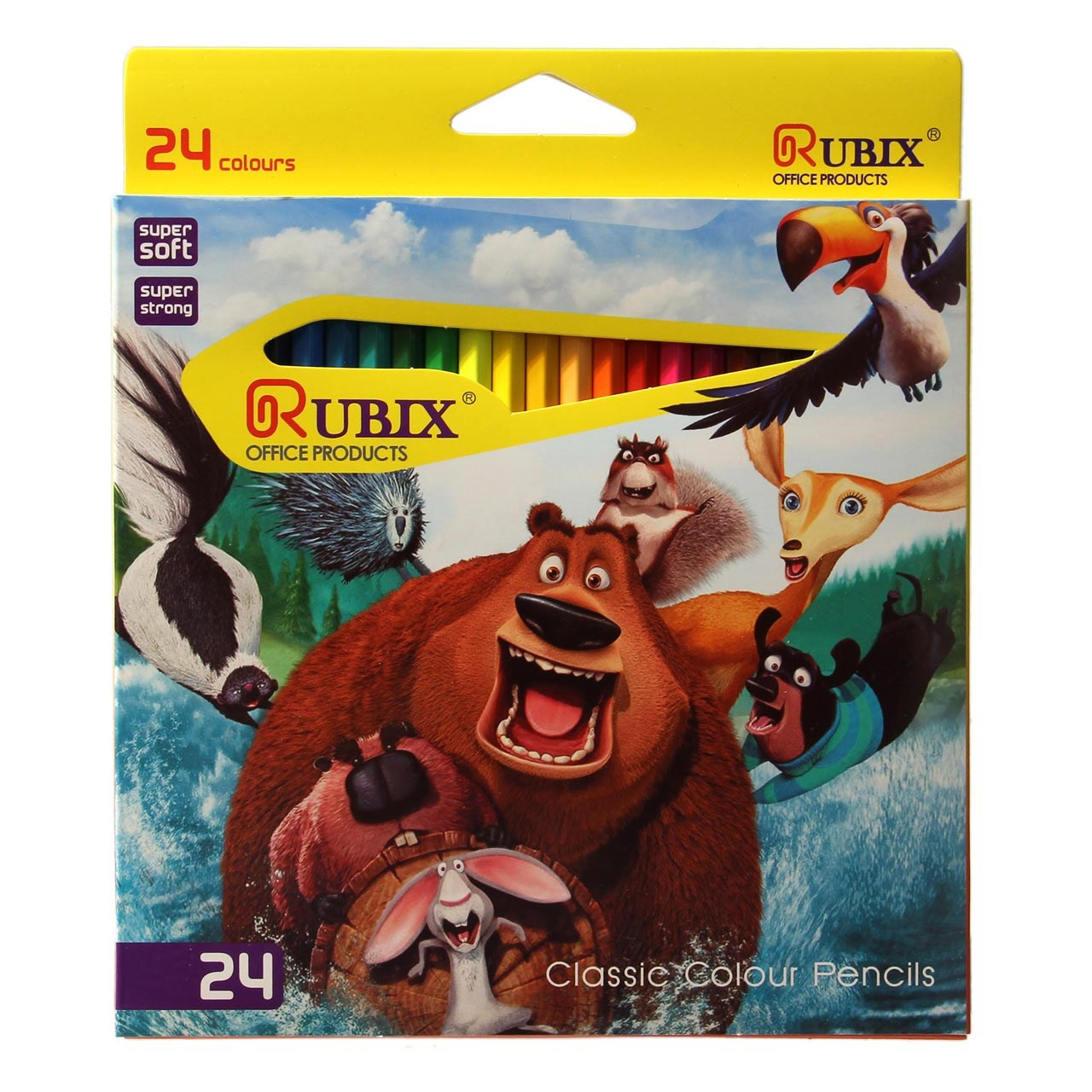 مداد رنگی 12 رنگ روبیکس MRX39