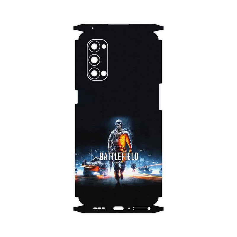 برچسب پوششی ماهوت مدل Battlefield Game Series-FullSkin مناسب برای گوشی موبایل اپو Reno4 Pro 5G