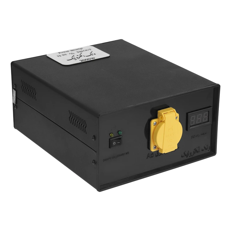 مبدل برق خودرو ونک الترونیک مدل 12V ظرفیت 2000 وات