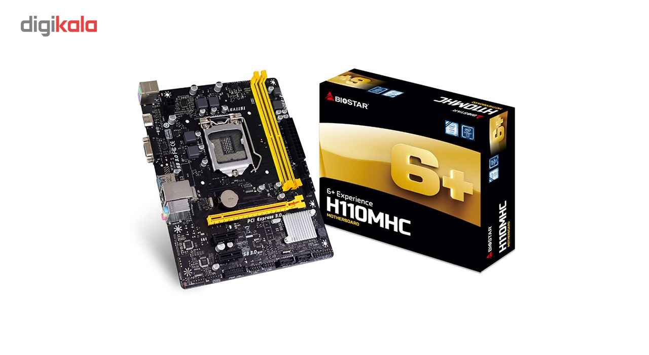 مادربورد بایوستار مدلH110MHC