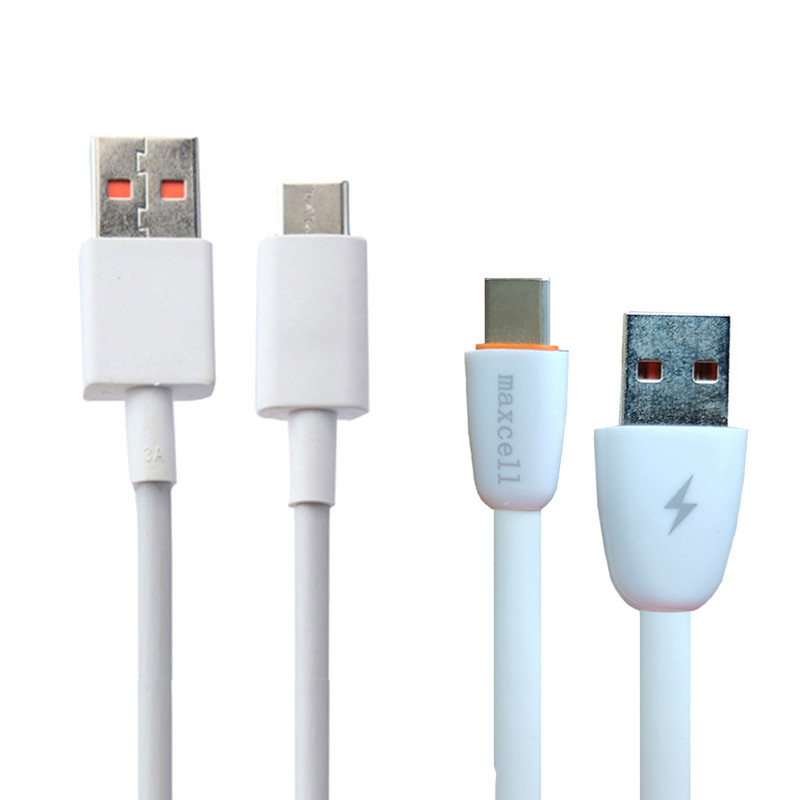 کابل تبدیل USB به USB-C مدل TURBO 33W طول 1 متر بسته 2 عددی