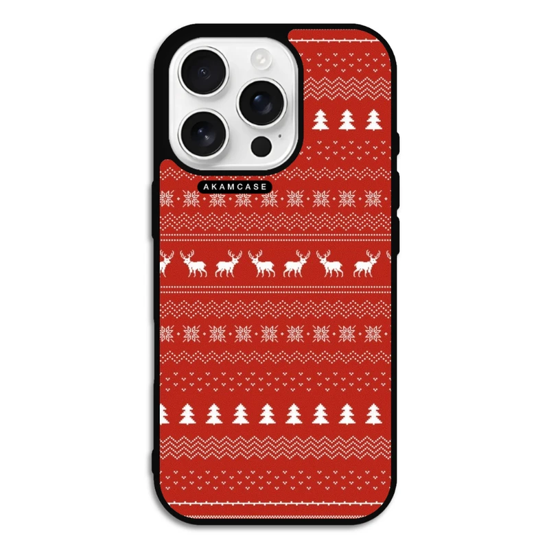 کاور آکام مدل AMC-WA16PRO-CHRISTMAS-14 مناسب برای گوشی موبایل اپل iPhone 16 Pro