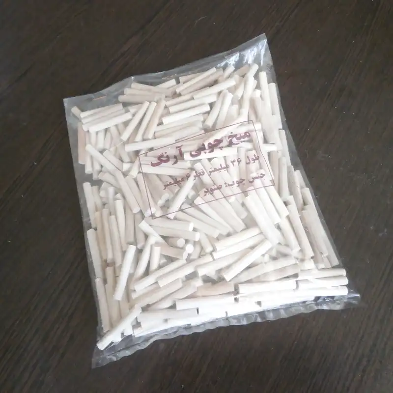 میخ چوبی آرنگ کد M036006_100 بسته 100 عددی