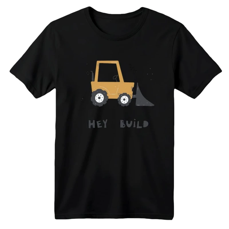 تی شرت آستین کوتاه بچگانه مدل ماشین کد ۲