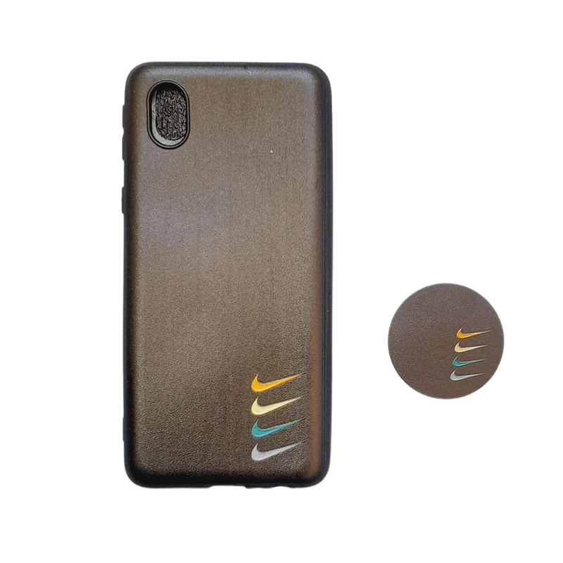 کاور مدل A3Core مناسب برای گوشی موبایل سامسونگ Galaxy A01 Core / A3Core به همراه پاپ سوکت