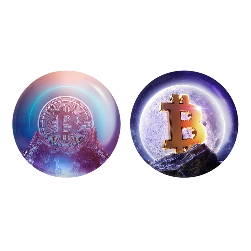 مگنت خندالو طرح ارز دیجیتال بیت کوین کد 1089610900 مجموعه 2 عددی