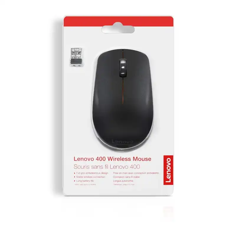 ماوس بی سیم لنوو مدل  Lenovo 400 Wireless Mouse