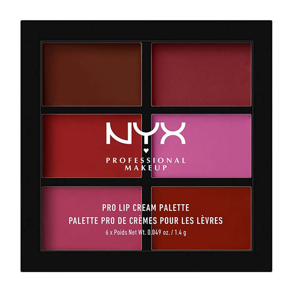پالت رژ لب جامد نیکس مدل The Plums شماره 04