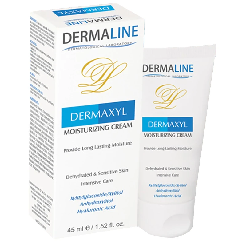 کرم مرطوب کننده درمالاین مدل Dermaxyl حجم 45 میلی لیتر