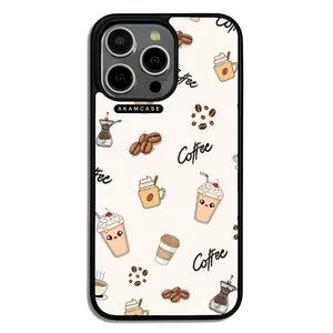 AKAM AMC-WA15PROMAX-COFFEE-5 Cover For Apple iPhone 15 Pro Max