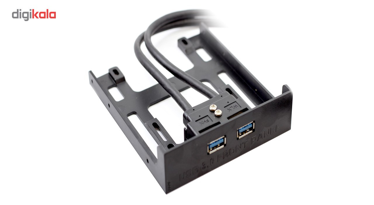 هاب USB3.0 دو پورت جلوی کیس مدل 20Pin