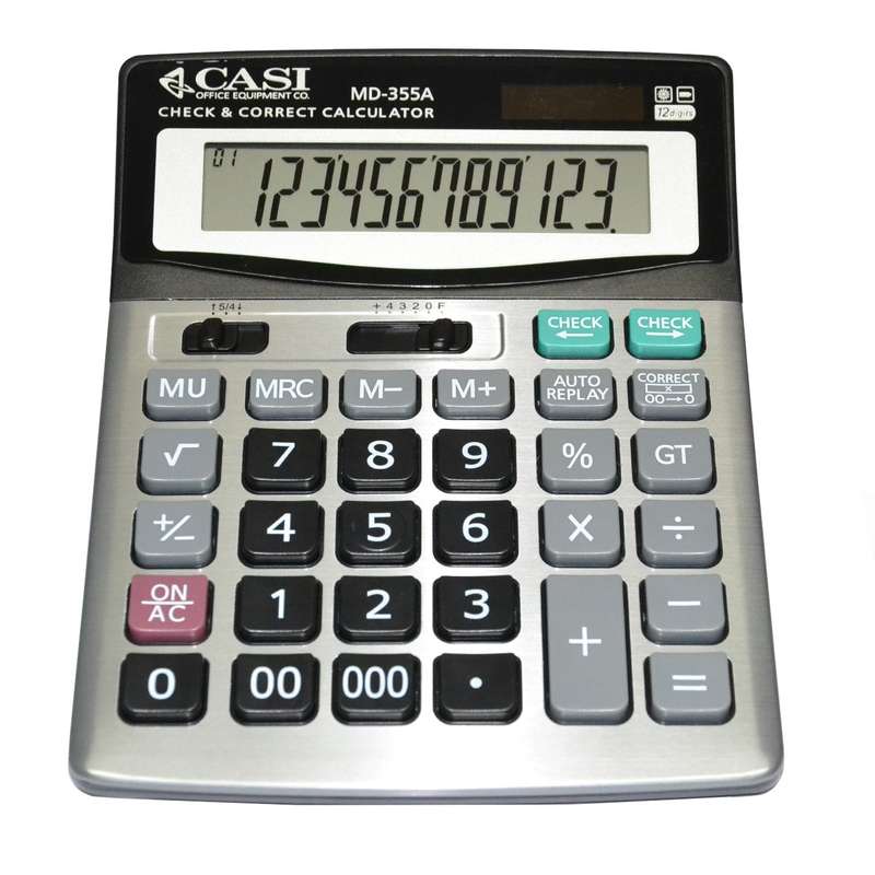 ماشین حساب کاسی مدل MD-355A ماشین حساب کاسی مدل MD-355A