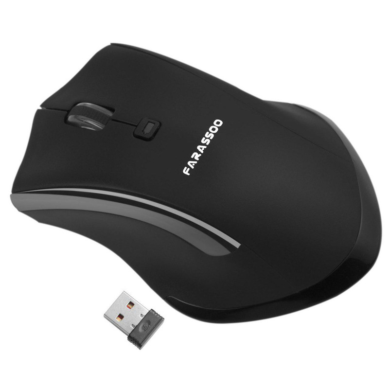 ماوس بی سیم فراسو مدل FOM-1498RF BLACK