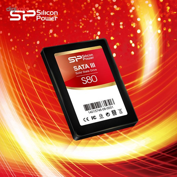 حافظه SSD سیلیکون پاور مدل S80 ظرفیت 120 گیگابایت 2