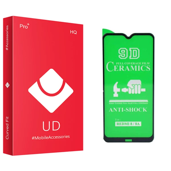 محافظ صفحه نمایش سرامیکی یو دی مدل +PRO مناسب برای گوشی موبایل شیائومی REDMI 8/REDMI 8A