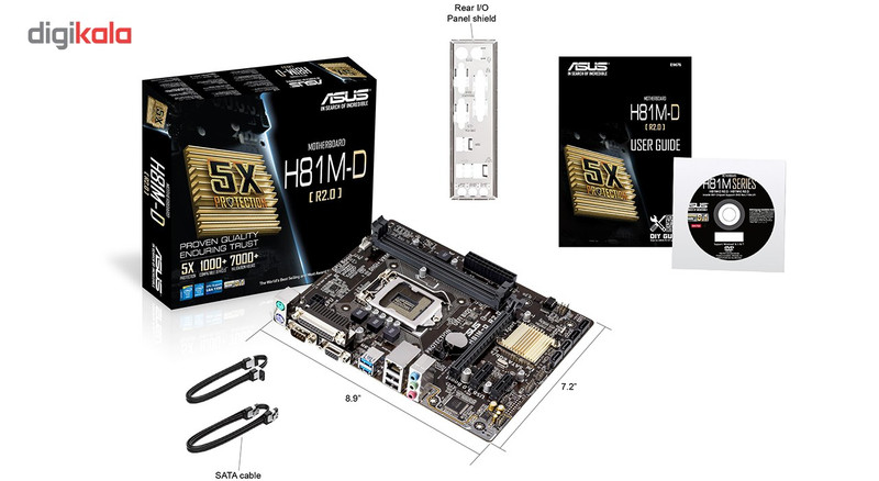 مادربرد ایسوس مدل H81M-D R2.0 3