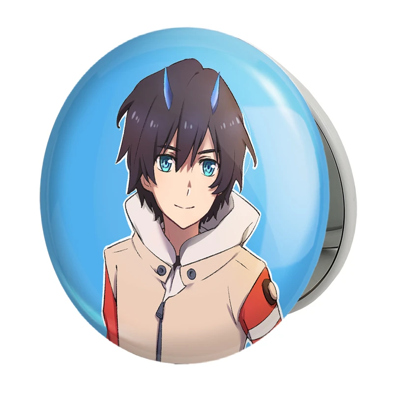 آینه جیبی خندالو طرح هیرو انیمه دارلینگ Darling مدل تاشو کد 10514 