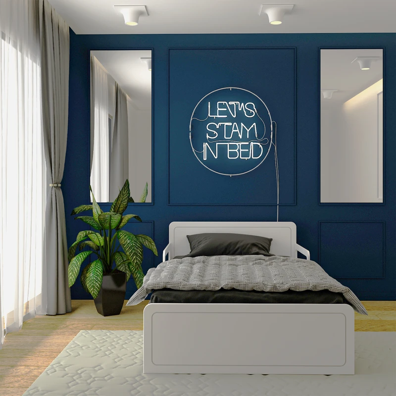 تخت خواب یک نفره اعیان مدل FH772 سایز 120x200 سانتی متر