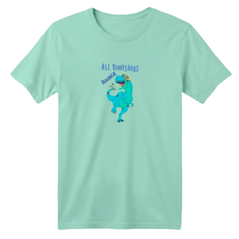 تی شرت آستین کوتاه بچگانه مدل دایناسور کد 04