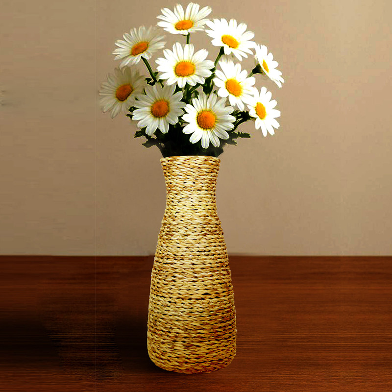 گلدان حصیری مدل BOHO