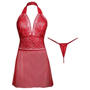 لباس خواب زنانه ماییلدا مدل گیپوری کد 4312-31002