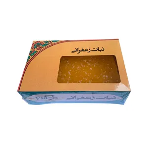 نبات تخت زعفرانی دلارام - 900 گرم