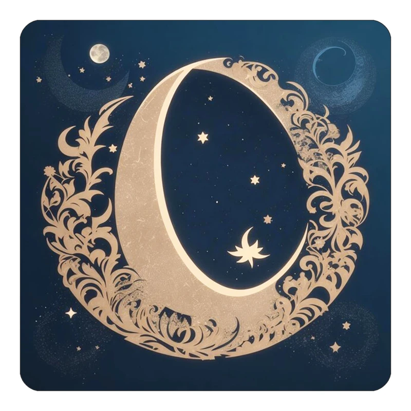 مگنت کاکتی طرح ماه و ستاره مدل mp54977