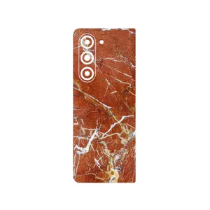 MAHOOT Red Marble Cover Sticker for Samsung Galaxy Z Fold 5