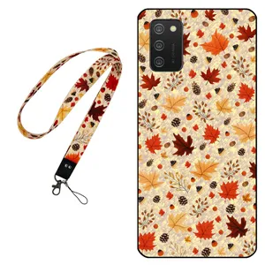 Megafone Fall 0017 Cover For Samsung Galaxy A02 S Mobile Neckband