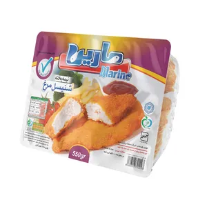 شنیسل مرغ مارین مقدار 550 گرم