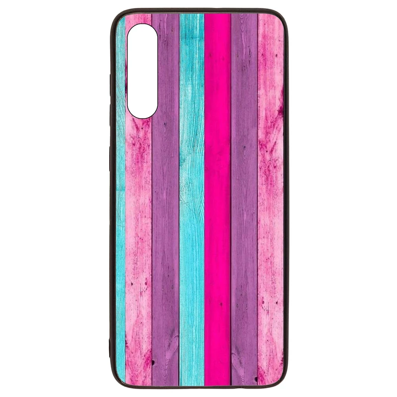 کاور قاب گارد گوشی طرح چوب رنگی کد TPU-253 مناسب برای گوشی موبایل سامسونگ Galaxy A70 / A70s