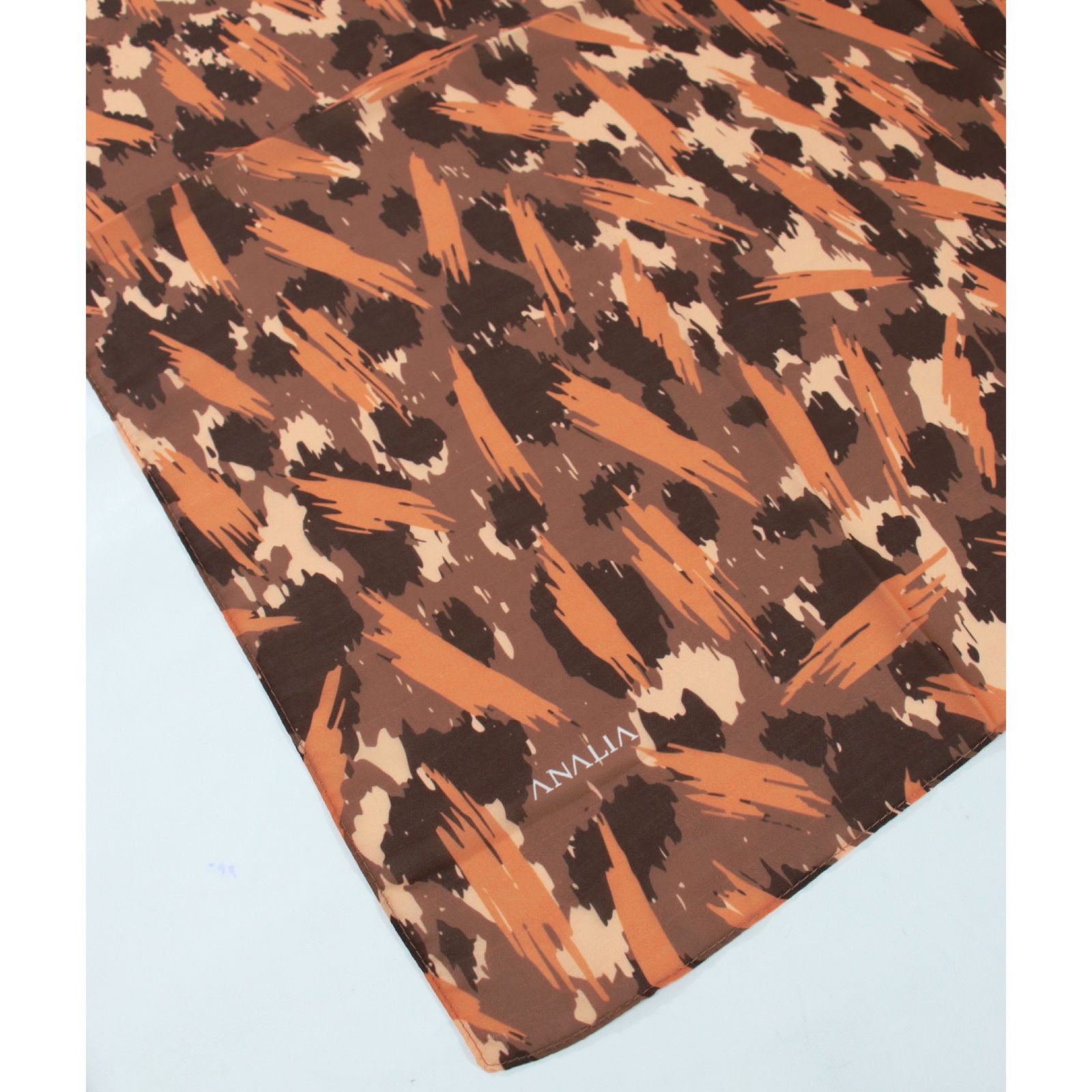 شال زنانه مدل نخی پلنگی کد 2791 - - 8