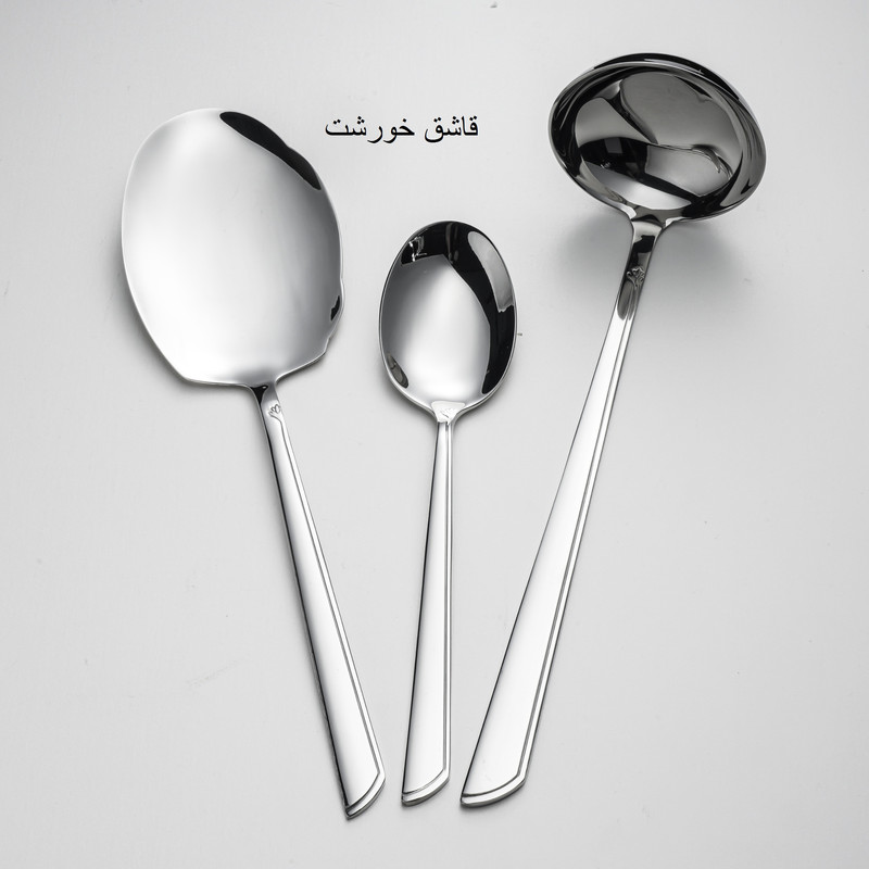 سرویس قاشق و چنگال 15 پارچه جی فی نی مدل 52