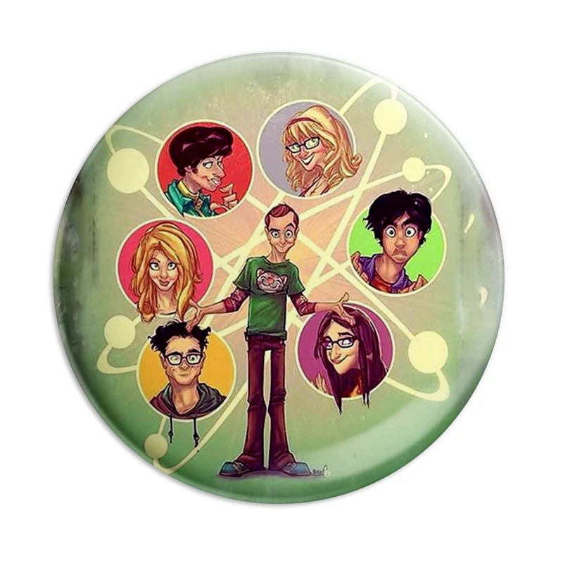 مگنت پرمانه طرح big bang theory کد 14234