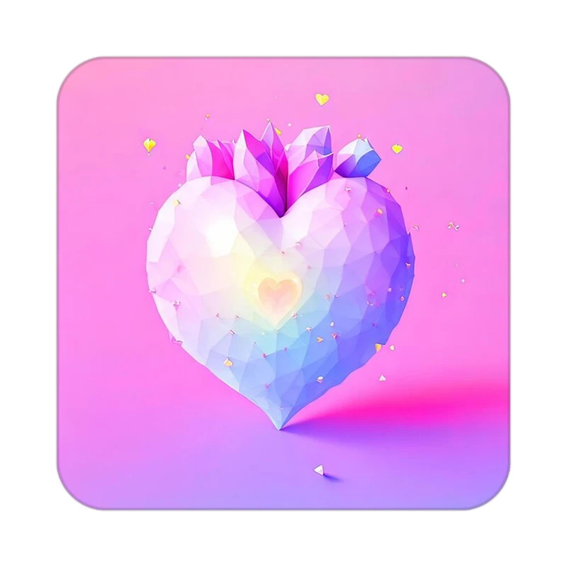 زیر لیوانی کاکتی مدل عاشقانه کد mp14145