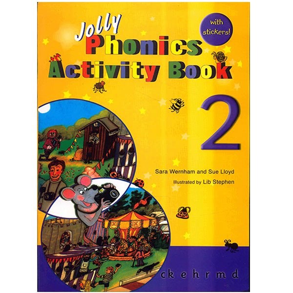 کتاب زبان Jolly phonics activity book2